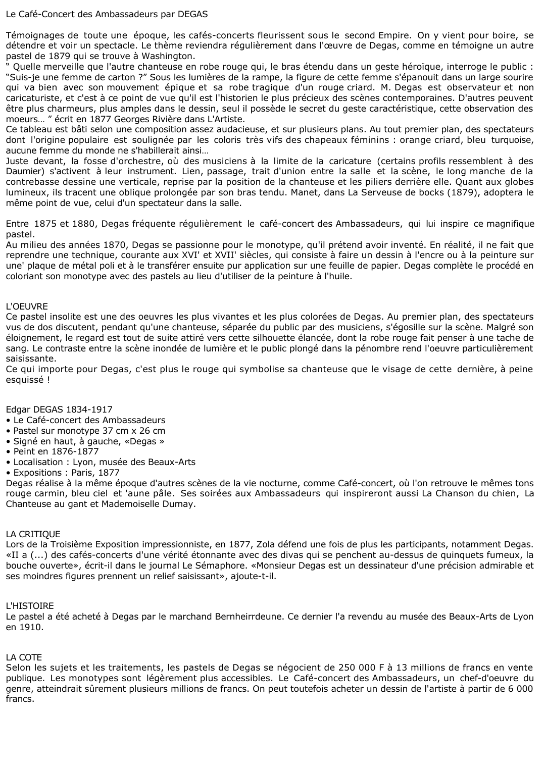 Prévisualisation du document Le Café-Concert des Ambassadeurs par DEGAS