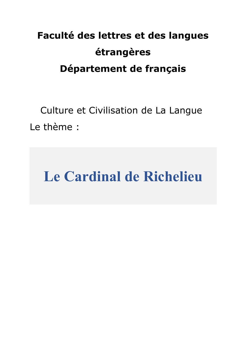 Prévisualisation du document Le Cardinal de Richelieu