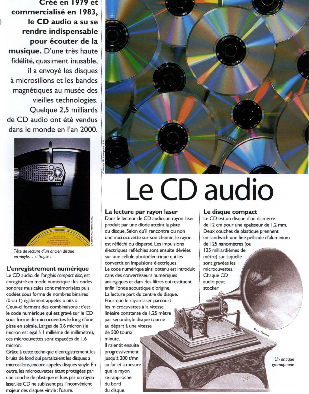 Prévisualisation du document Le CD audio