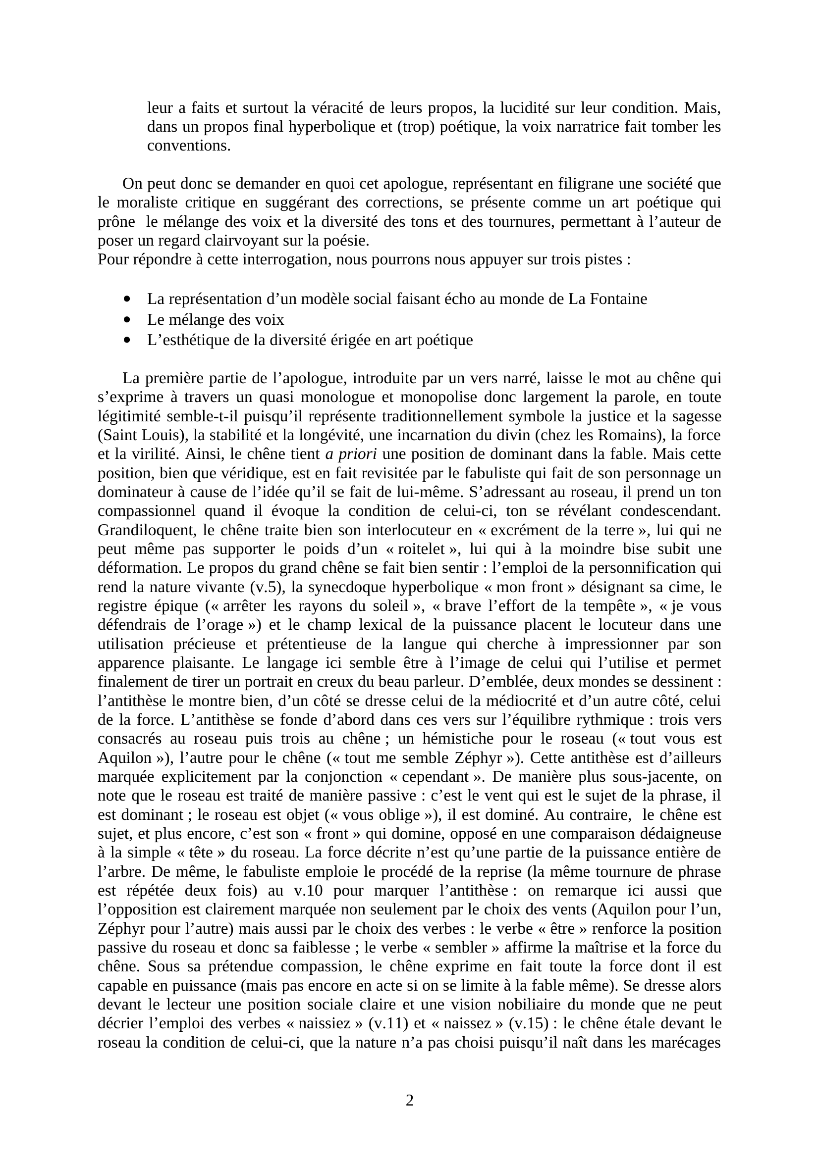 Prévisualisation du document "Le Chêne et le Roseau", La Fontaine