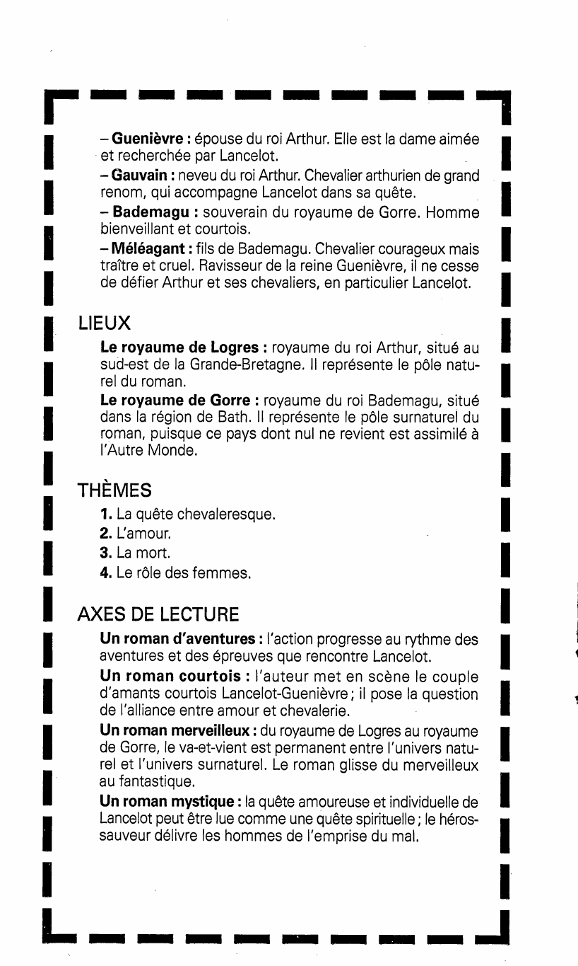 Prévisualisation du document Le Chevalier de la charrette de Chrétien de Troyes (résumé)