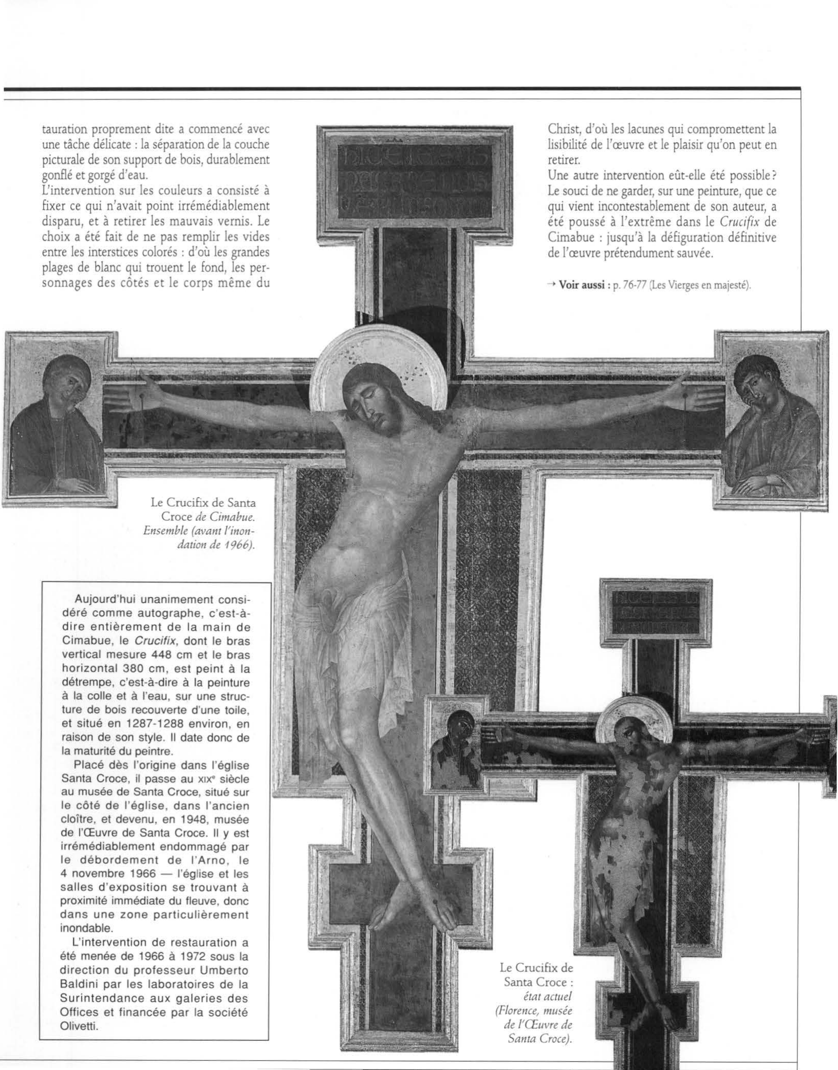 Prévisualisation du document LE CHRIST DE CIMABUE