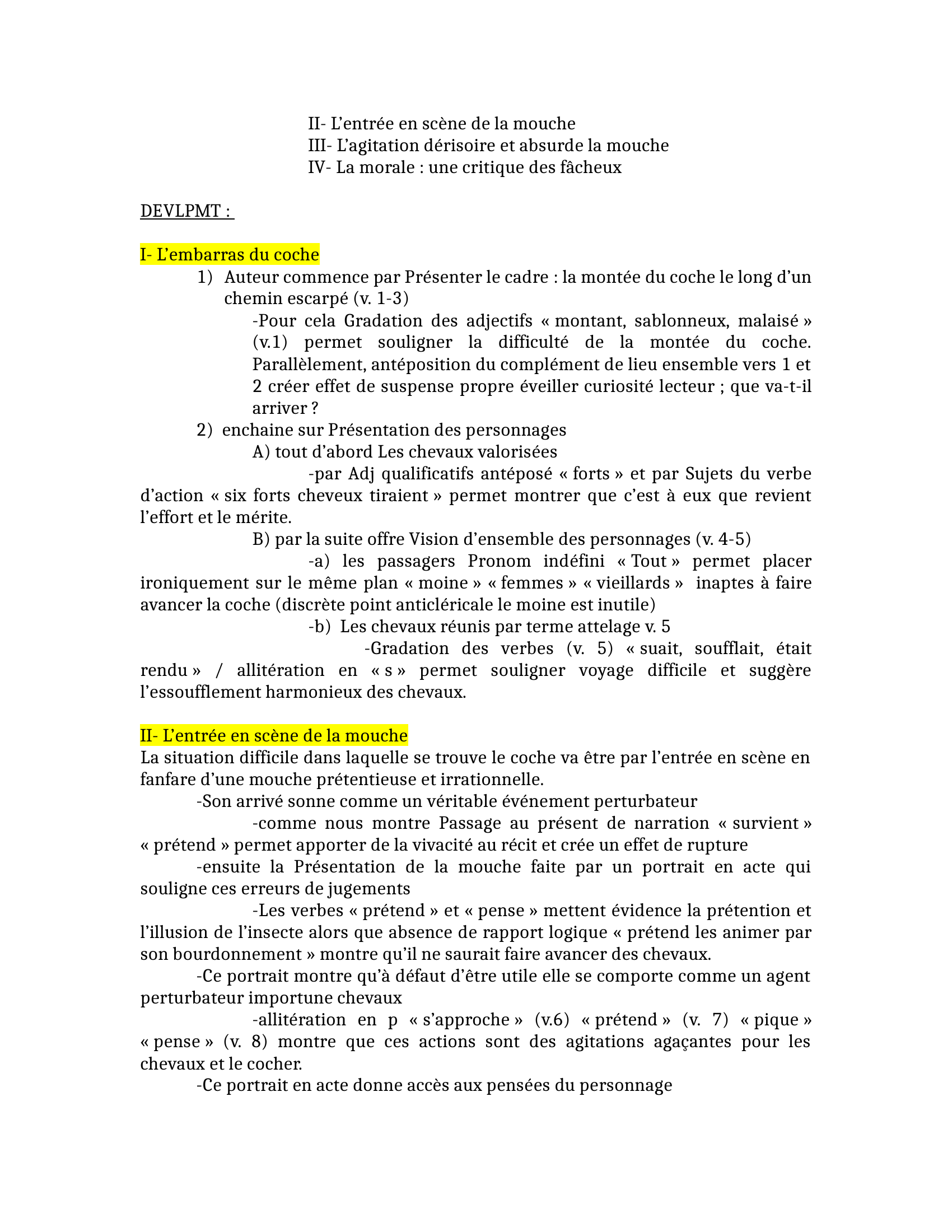 Prévisualisation du document Le Coche et la Mouche