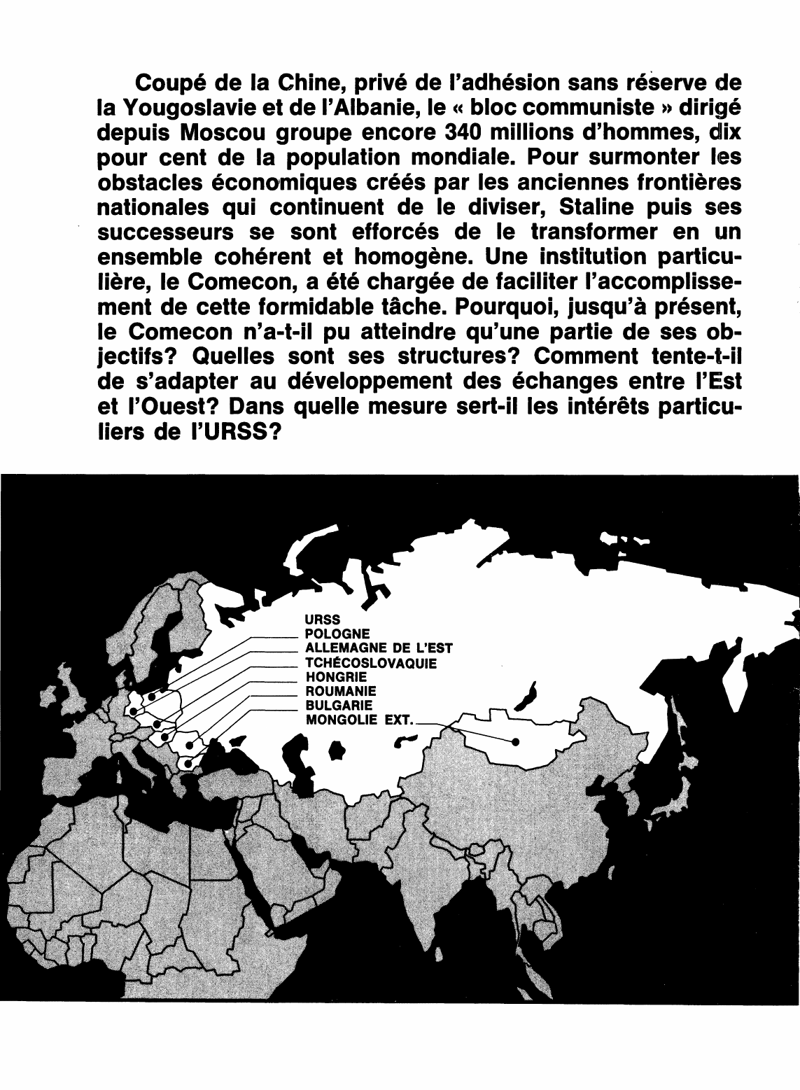 Prévisualisation du document LE COMECON