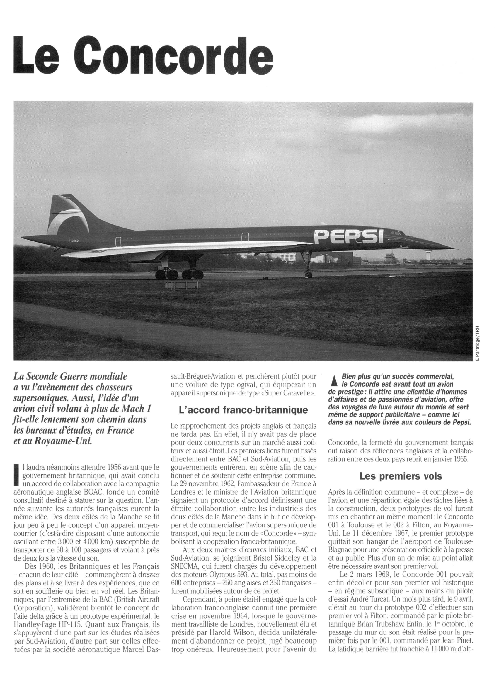 Prévisualisation du document Le Concorde (Sciences & Techniques)