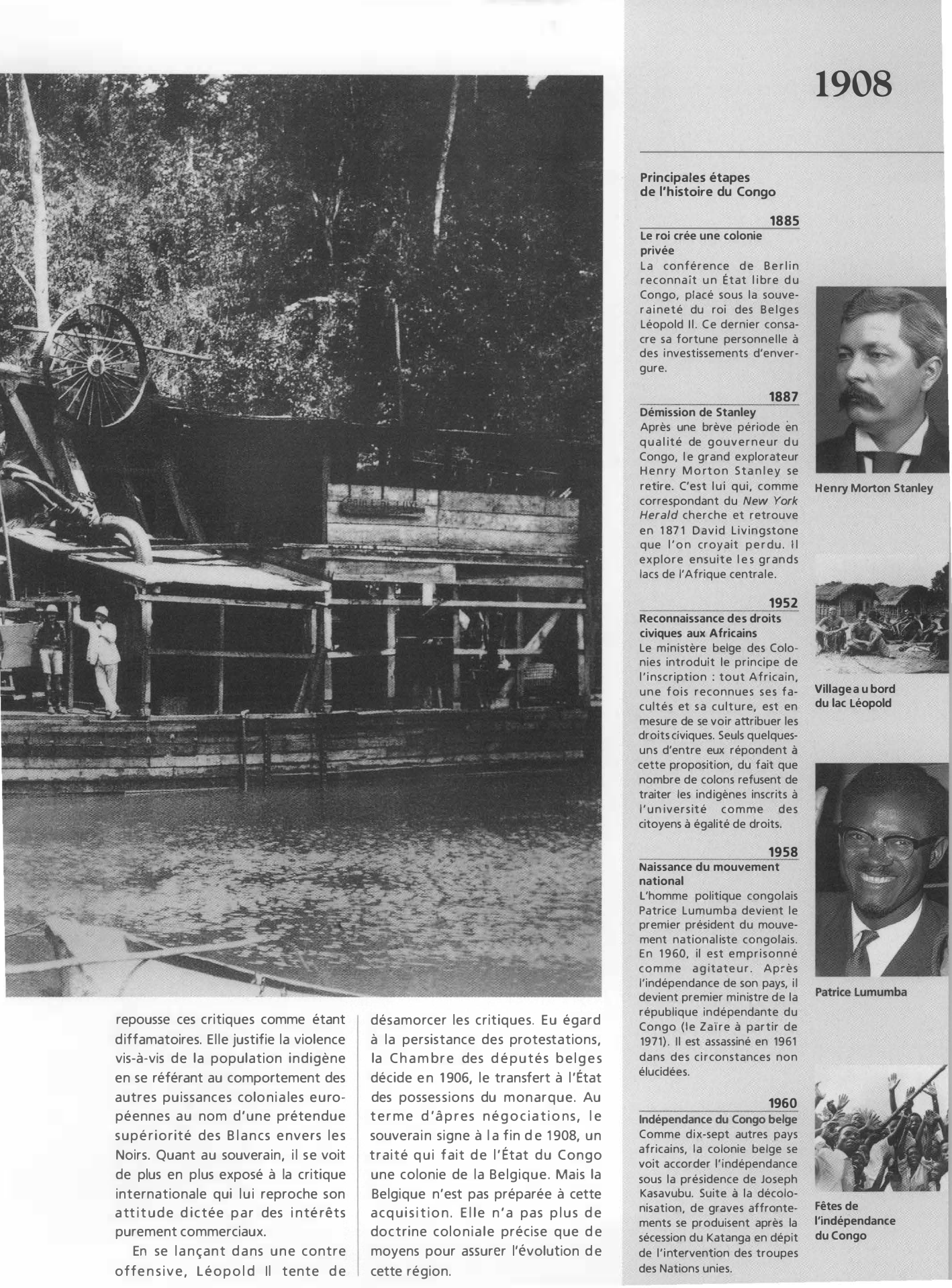 Prévisualisation du document Le Congo devient une colonie belge