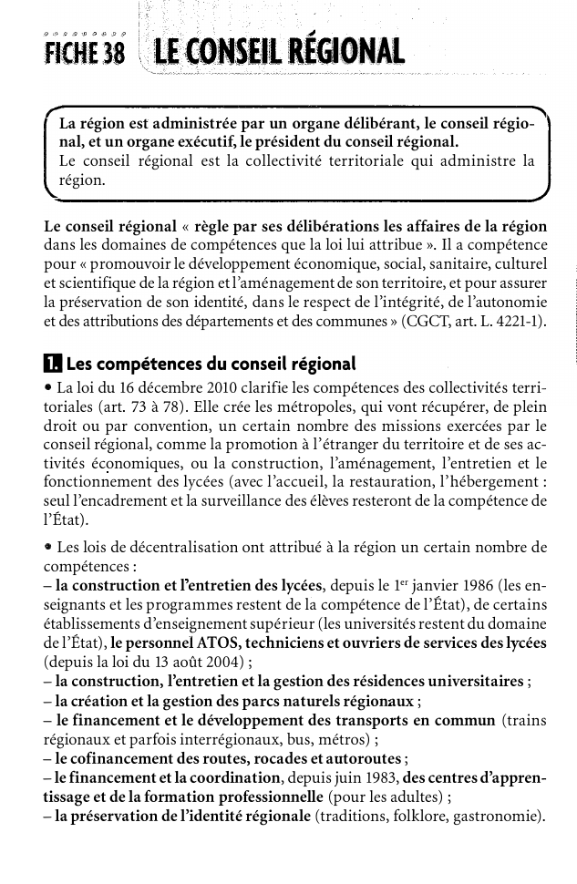 Prévisualisation du document LE CONSEIL RÉGIONAL