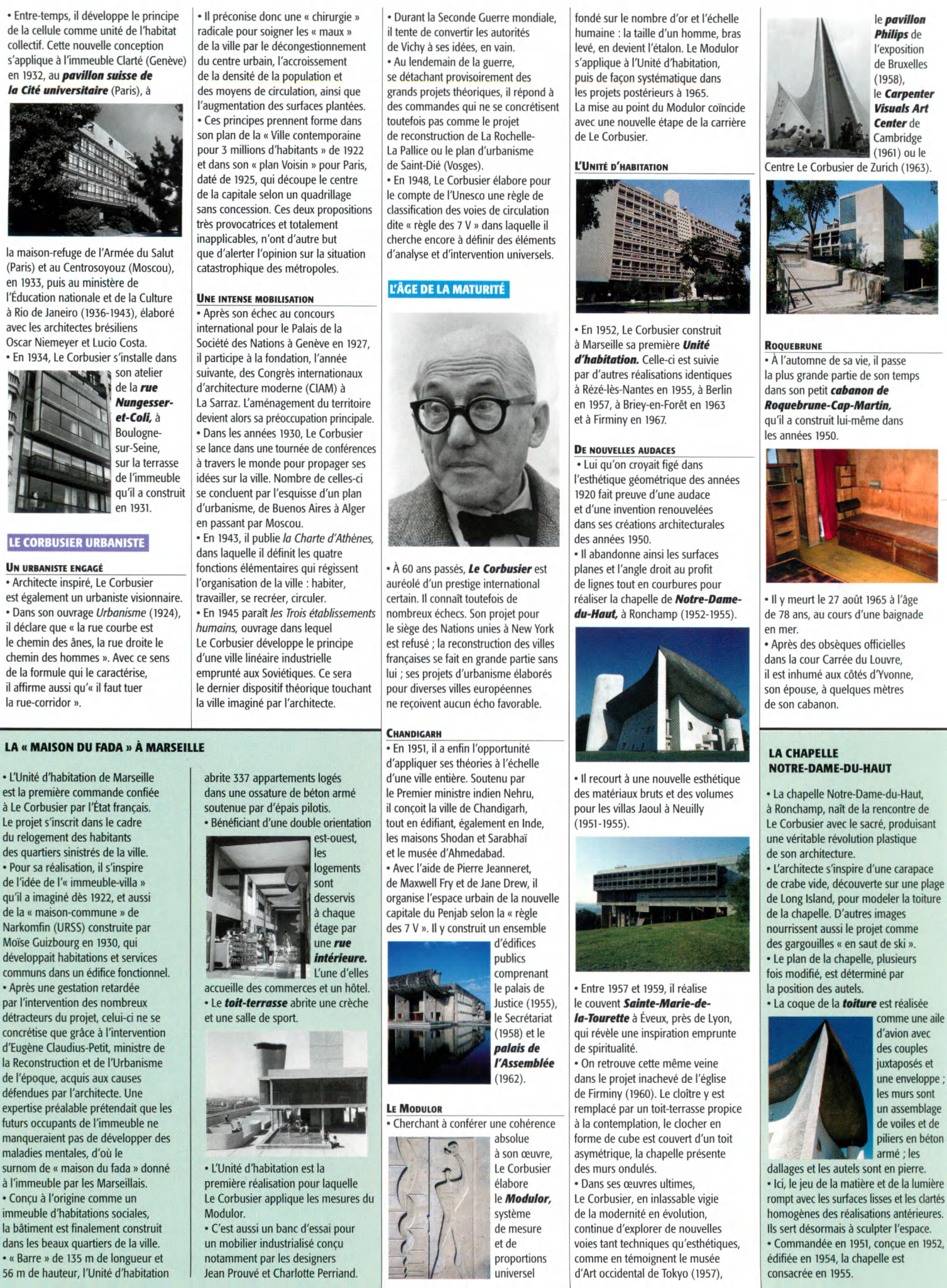 Prévisualisation du document Le Corbusier (architecte de génie)