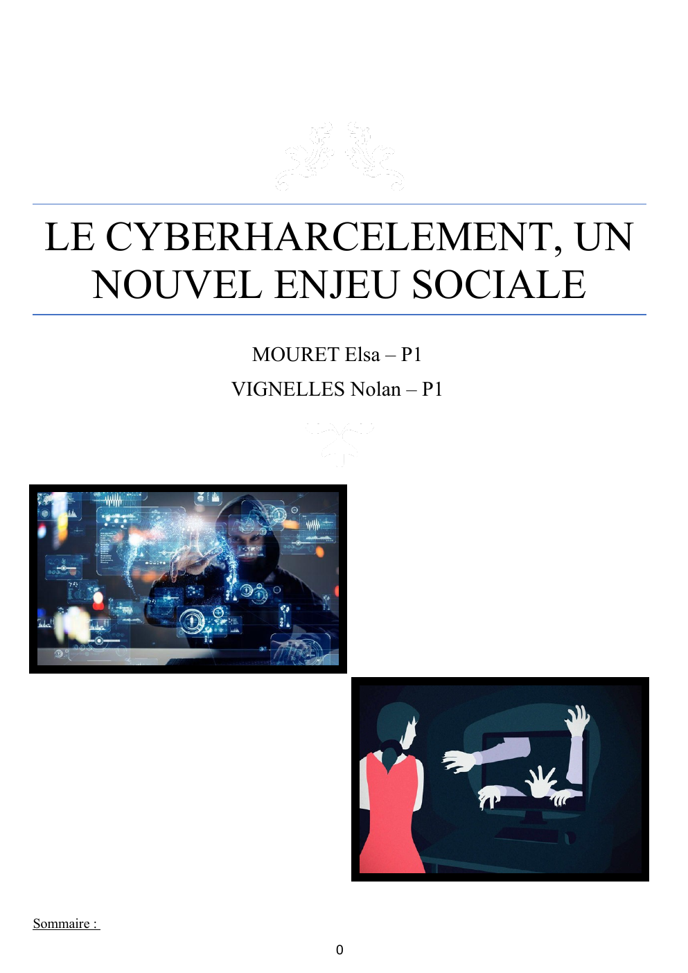 Prévisualisation du document Le cyberharcèlement