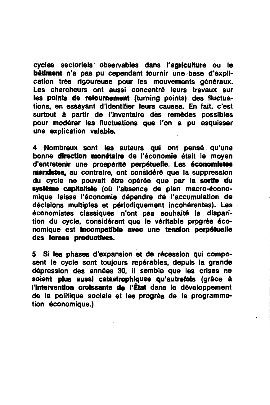 Prévisualisation du document Le Cycle économique