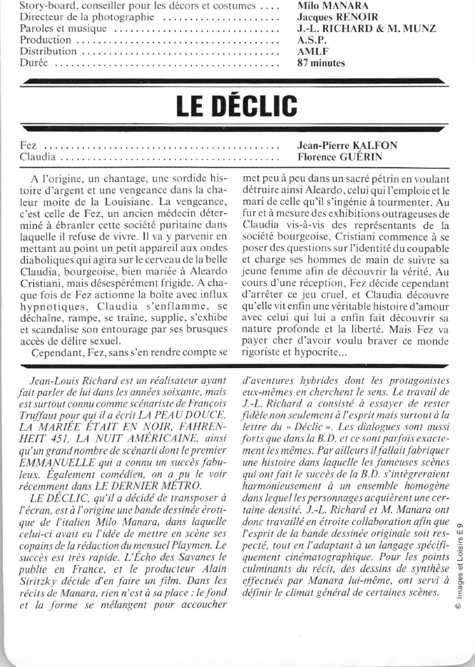 Prévisualisation du document LE DÉCLIC