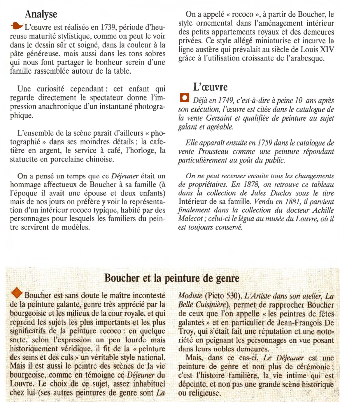 Prévisualisation du document LE DÉJEUNER de Boucher