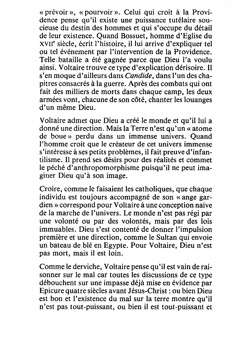 Prévisualisation du document Le derviche dans Candide de Voltaire