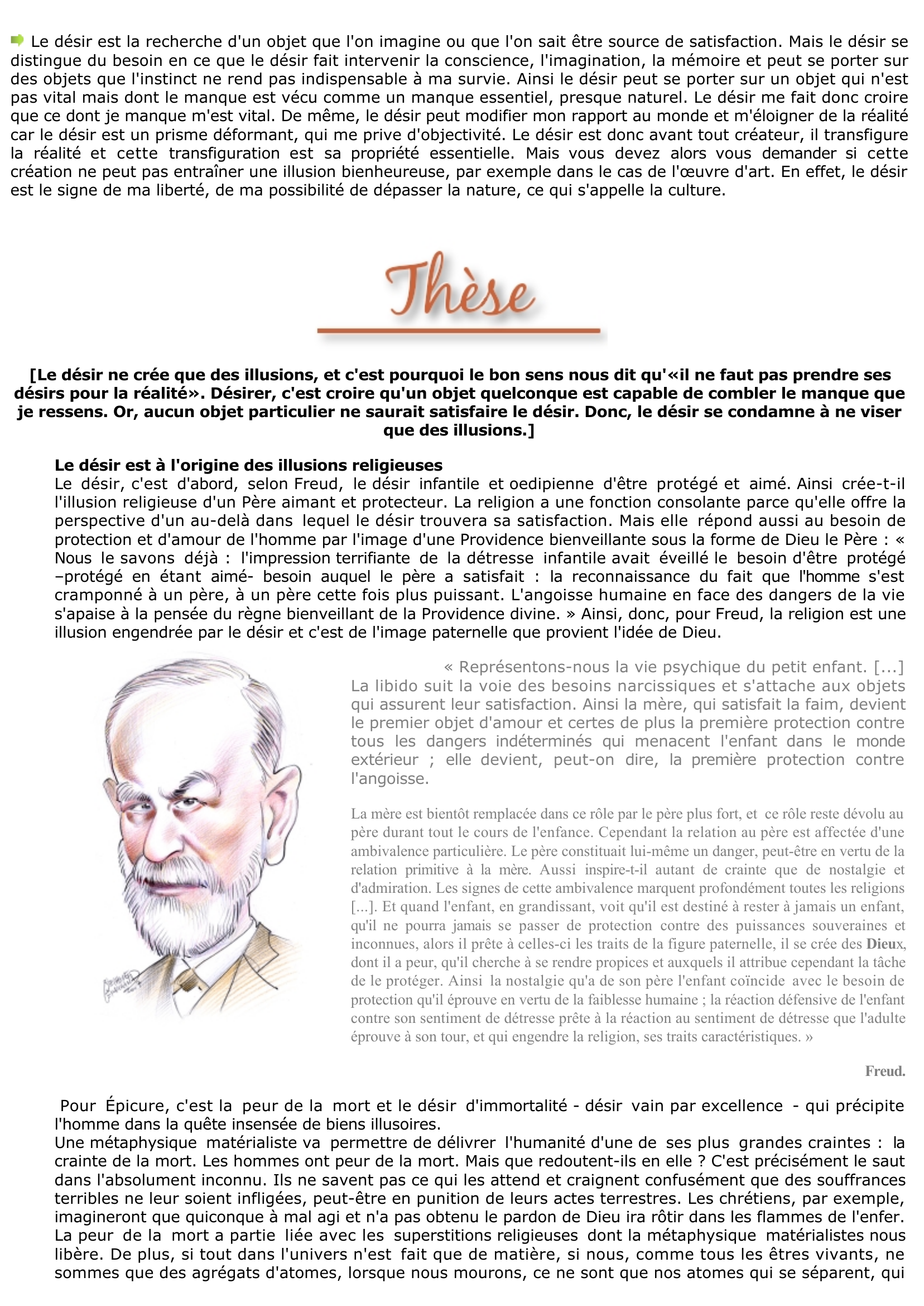 Prévisualisation du document Le désir est-il seulement créateur d'illusions ?