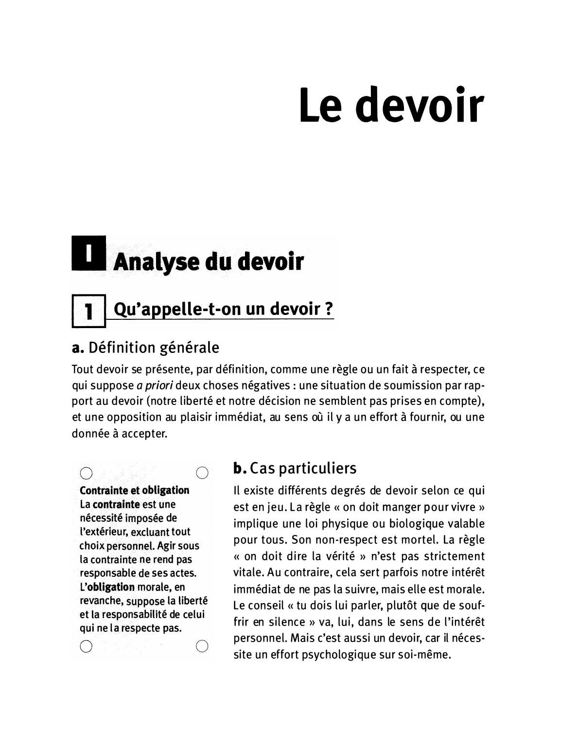 Prévisualisation du document LE DEVOIR (cours de philosophie)