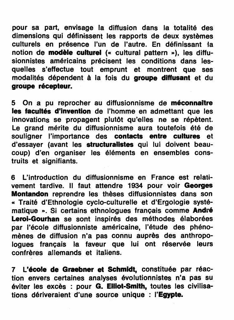 Prévisualisation du document Le diffusionnisme en anthropologie