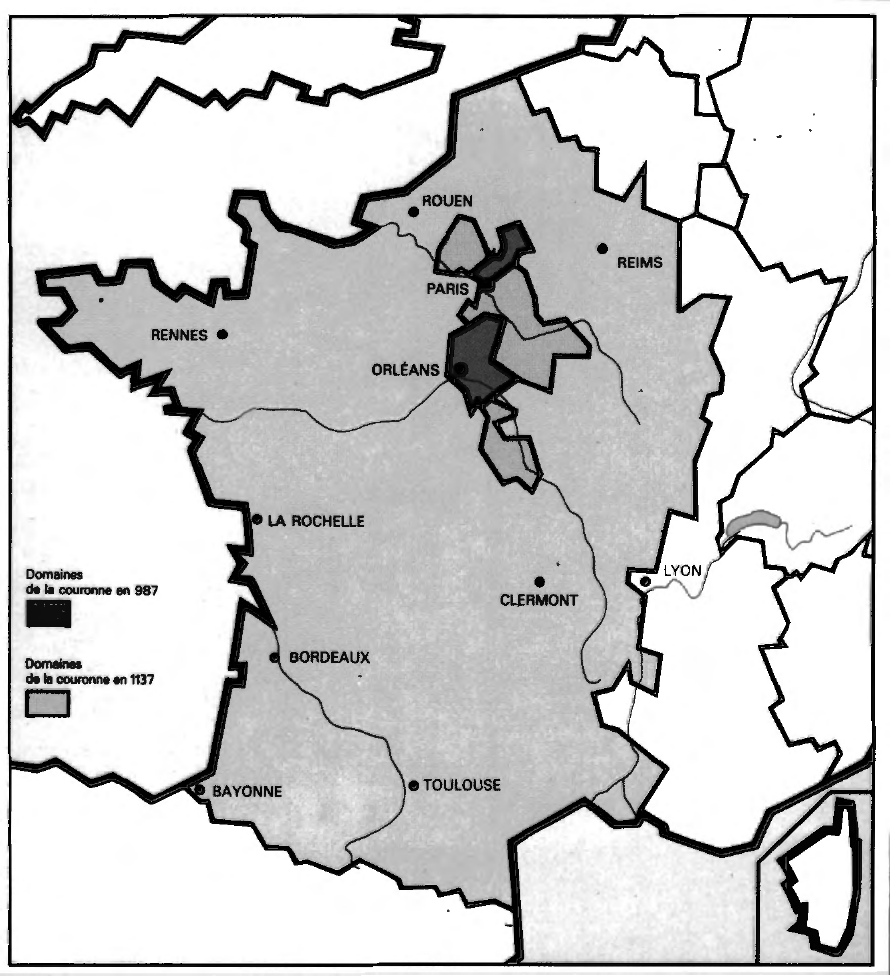 Prévisualisation du document Le domaine royal sous les Capétiens