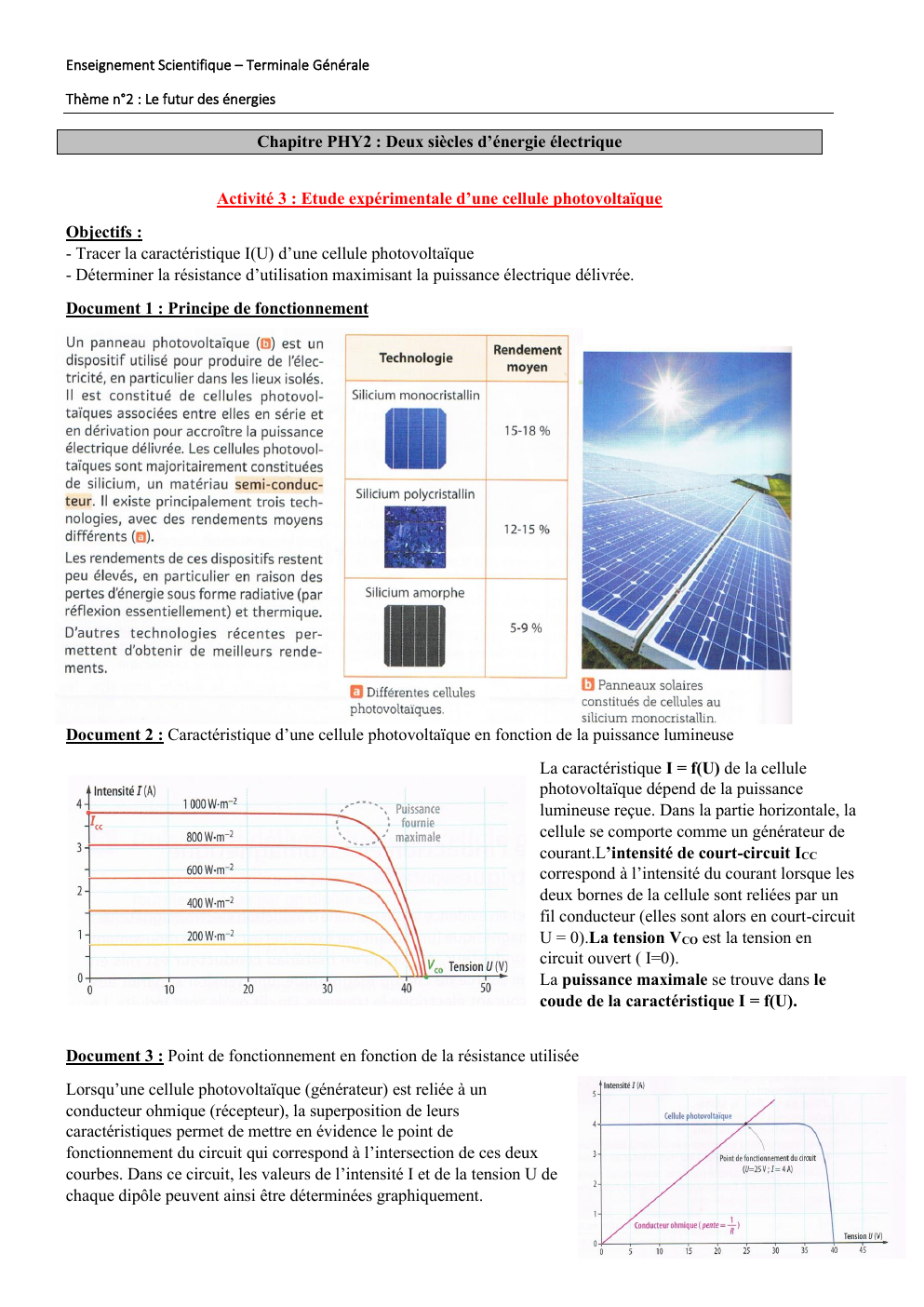 Prévisualisation du document Le futur des énergies