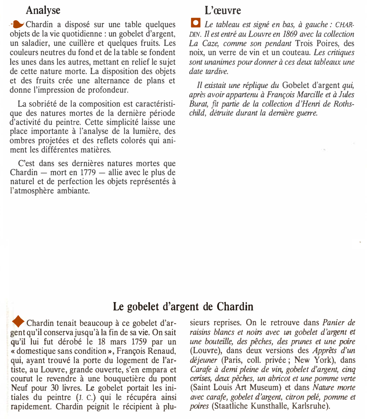 Prévisualisation du document LE GOBELET D'ARGENT DE CHARDIN