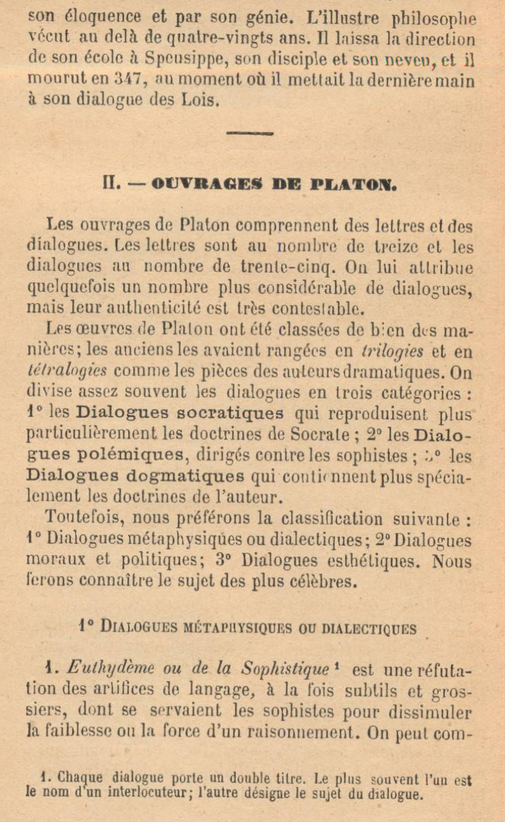 Prévisualisation du document LE GORGIAS DE PLATON (fiche de lecture)