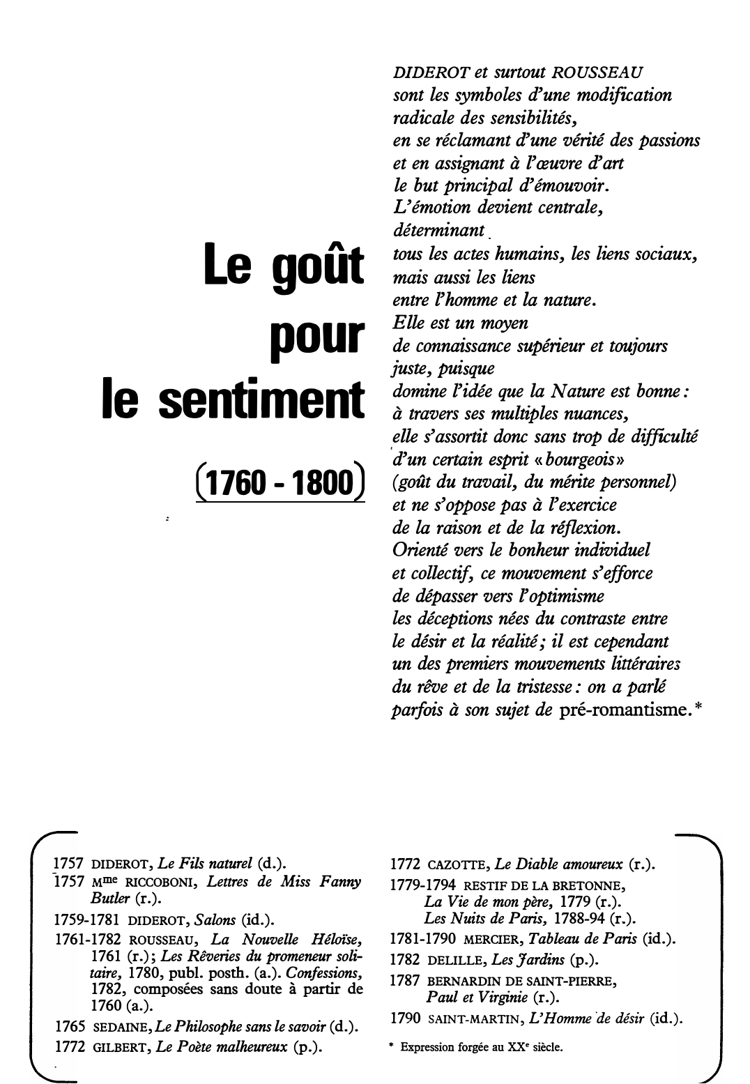 Prévisualisation du document Le goût pour le sentiment (1760-1800)