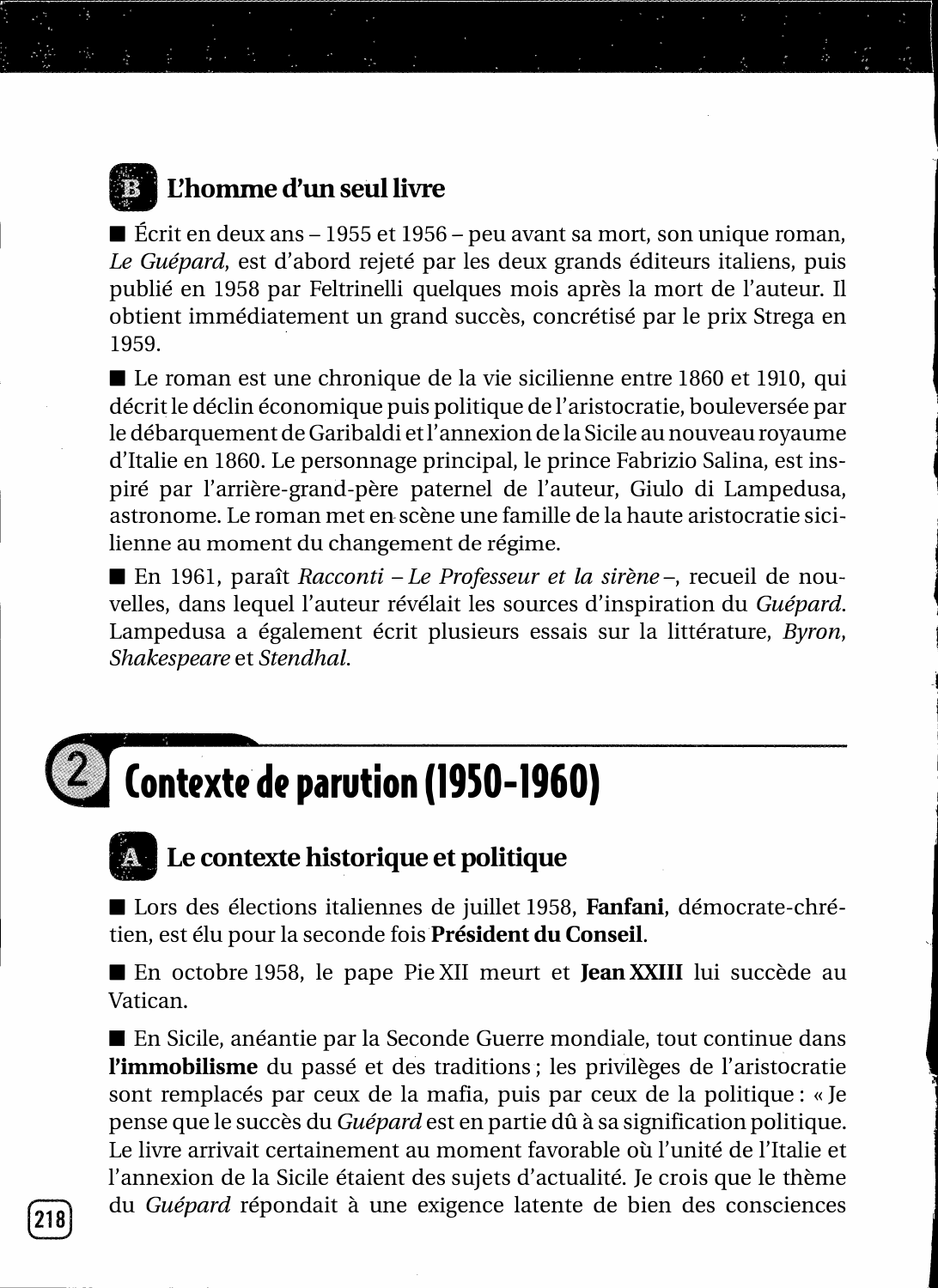 Prévisualisation du document Le Guépard: Giuseppe Tomasi