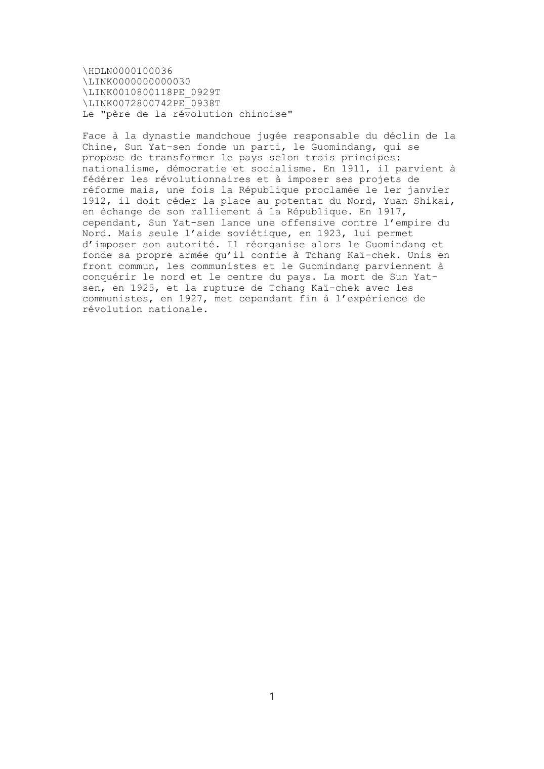 Prévisualisation du document Le Guomindang