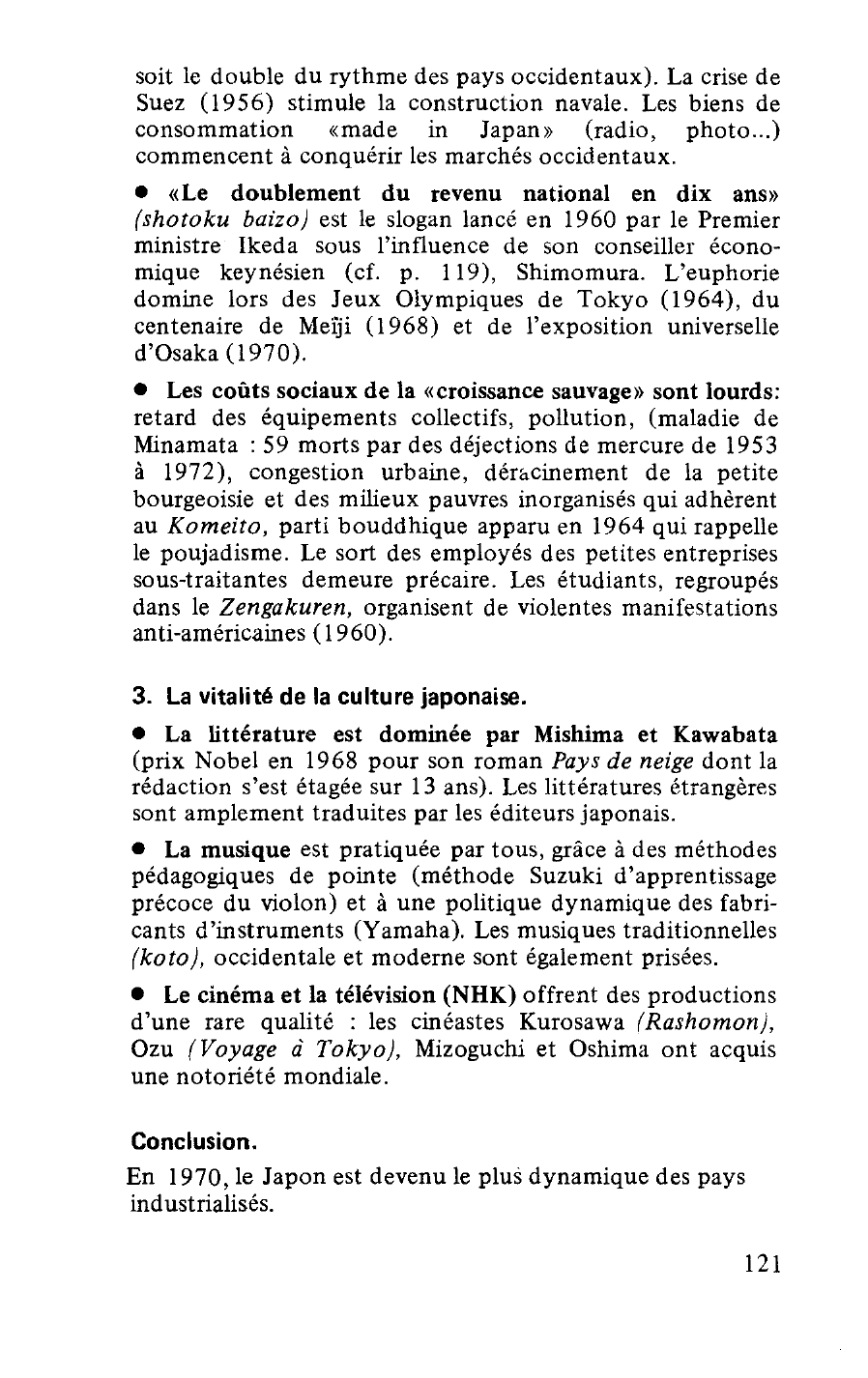 Prévisualisation du document LE JAPON (1945-1973)  DU CHOC ATOMIQUE AU CHOC PÉTROLIER