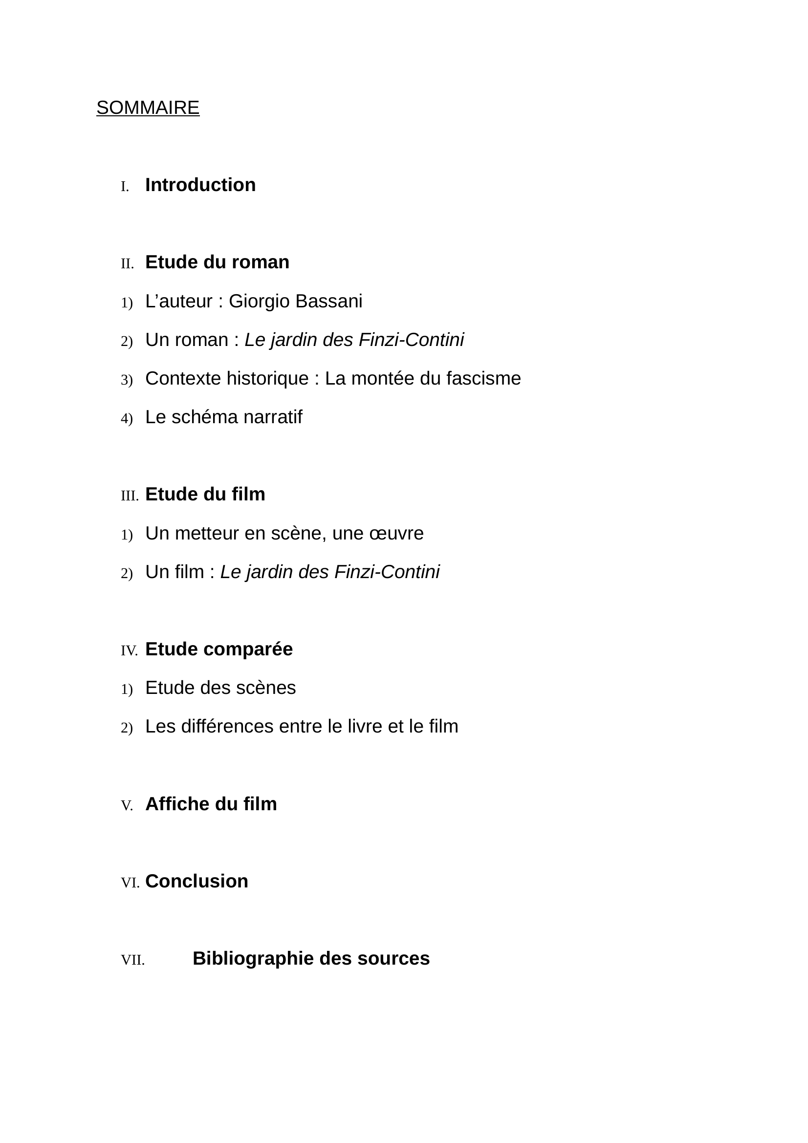 Prévisualisation du document Le jardin des Finzi-Contini