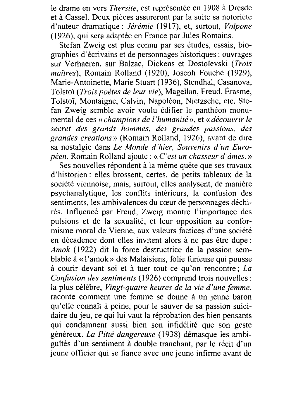 Prévisualisation du document Le Joueur d'échecs de Stefan Zweig