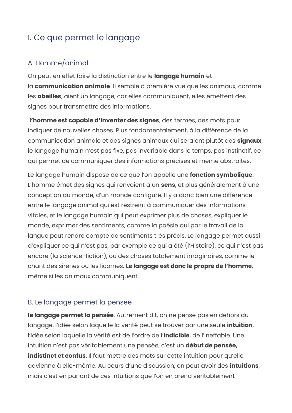 Prévisualisation du document le langage