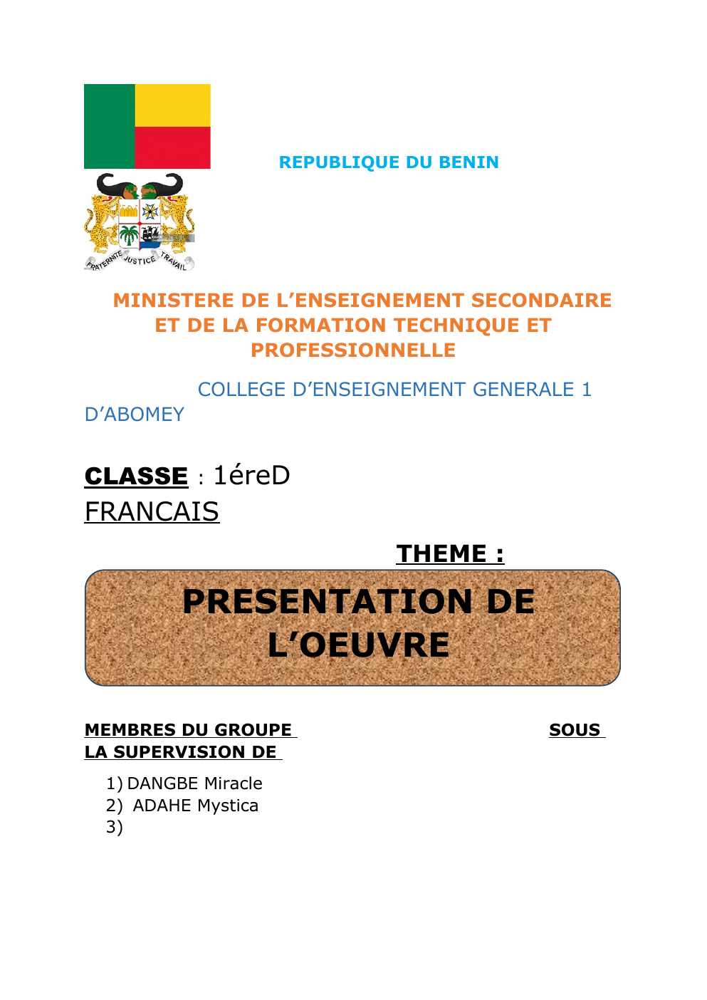 Prévisualisation du document Le Lion et la perle est une pièce de théâtre écrite par Wole Soyinka