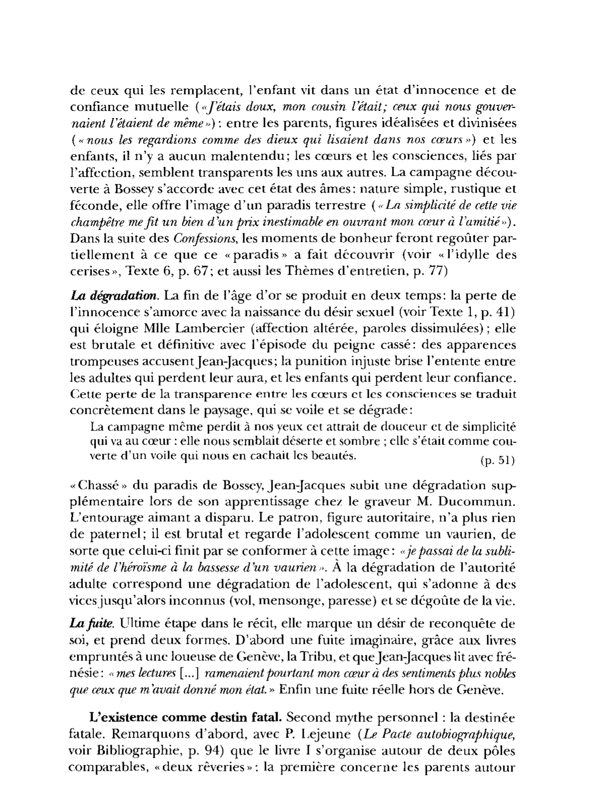 Prévisualisation du document Le livre 1, récit des origines - Rousseau
