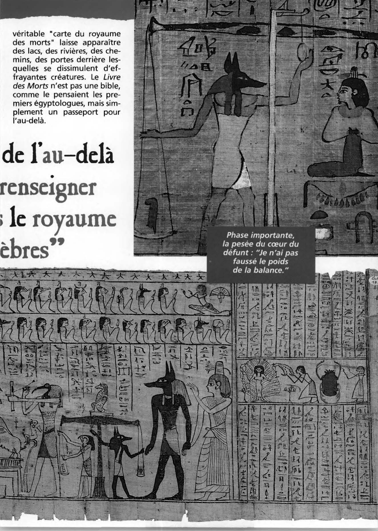 Prévisualisation du document Le Livre des Morts, visa pour l'au-delà