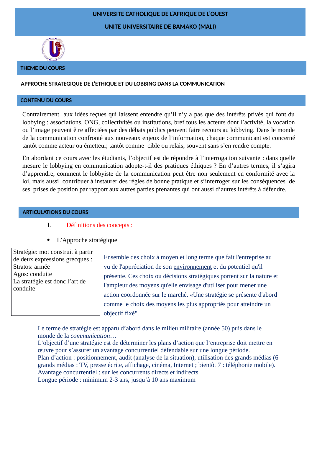 Prévisualisation du document Le Lobbyng