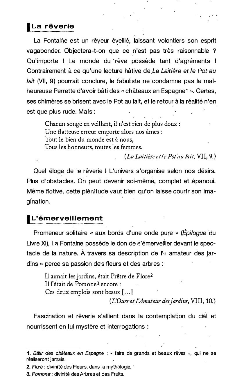 Prévisualisation du document Le lyrisme des fables de La Fontaine
