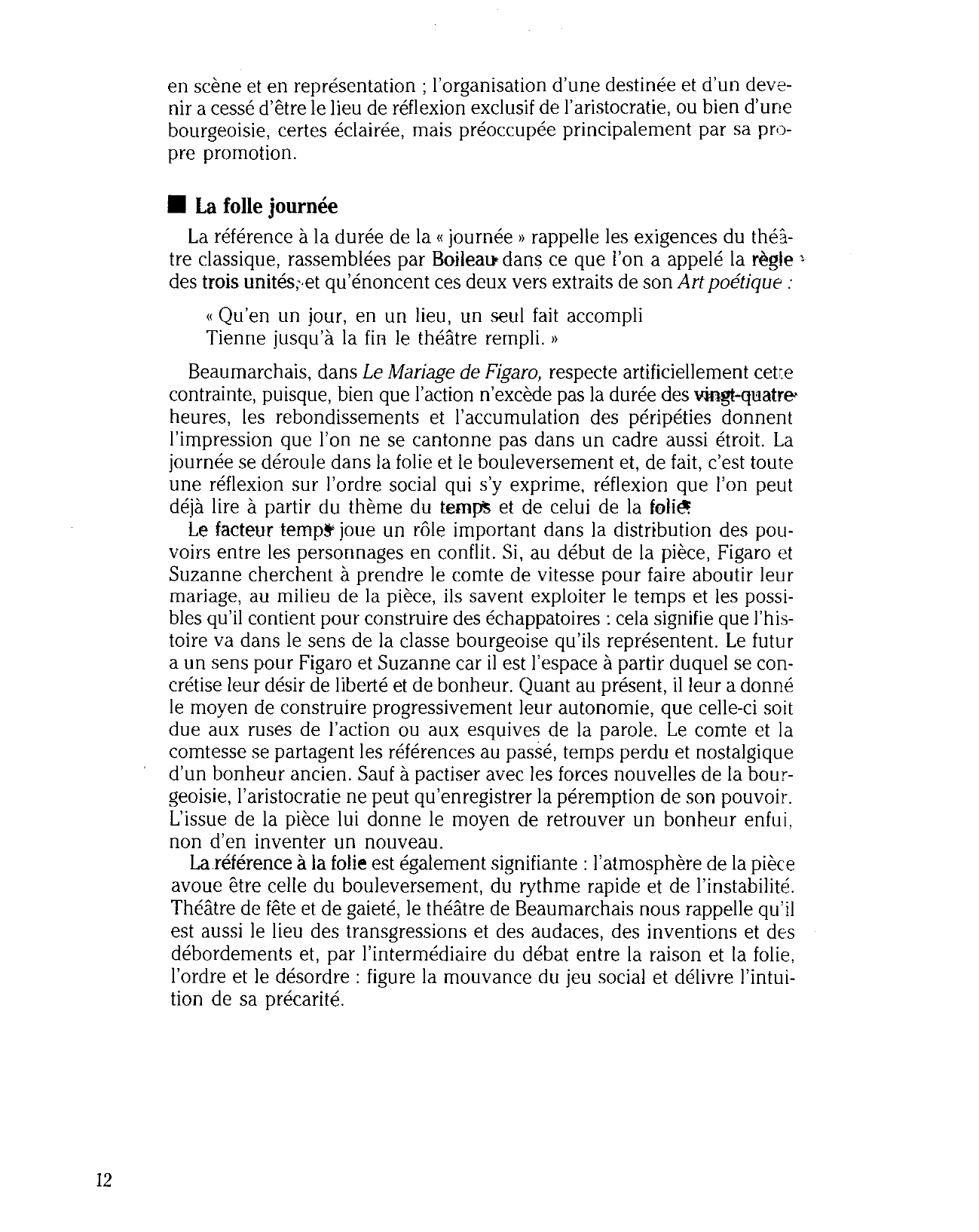 Prévisualisation du document Le Mariage de Figaro  de Beaumarchais  : STRUCTURE, ANALYSE et RESUME