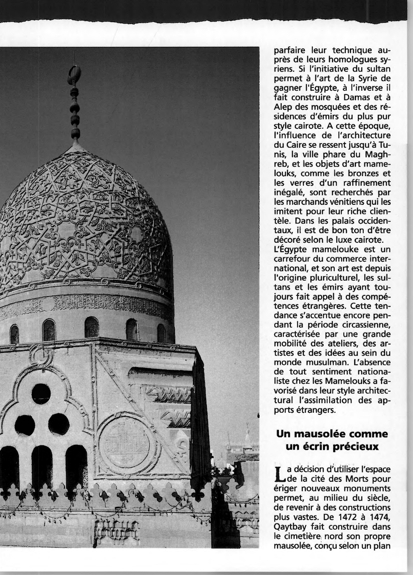 Prévisualisation du document Le mausolée de Qaytbay
