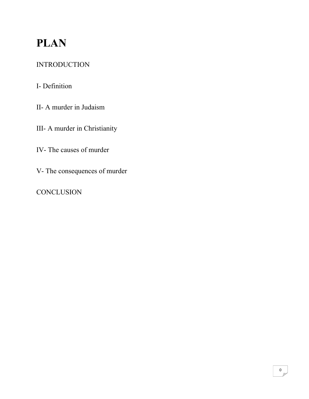 Prévisualisation du document Le meurtre