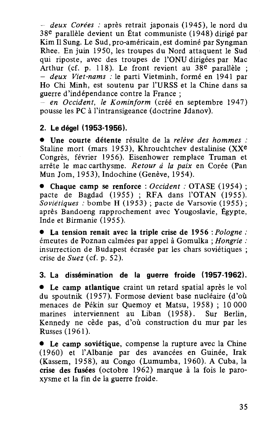 Prévisualisation du document LE MONDE BIPOLAIRE : ÉTATS-UNIS, URSS La guerre froide (1946-1962)