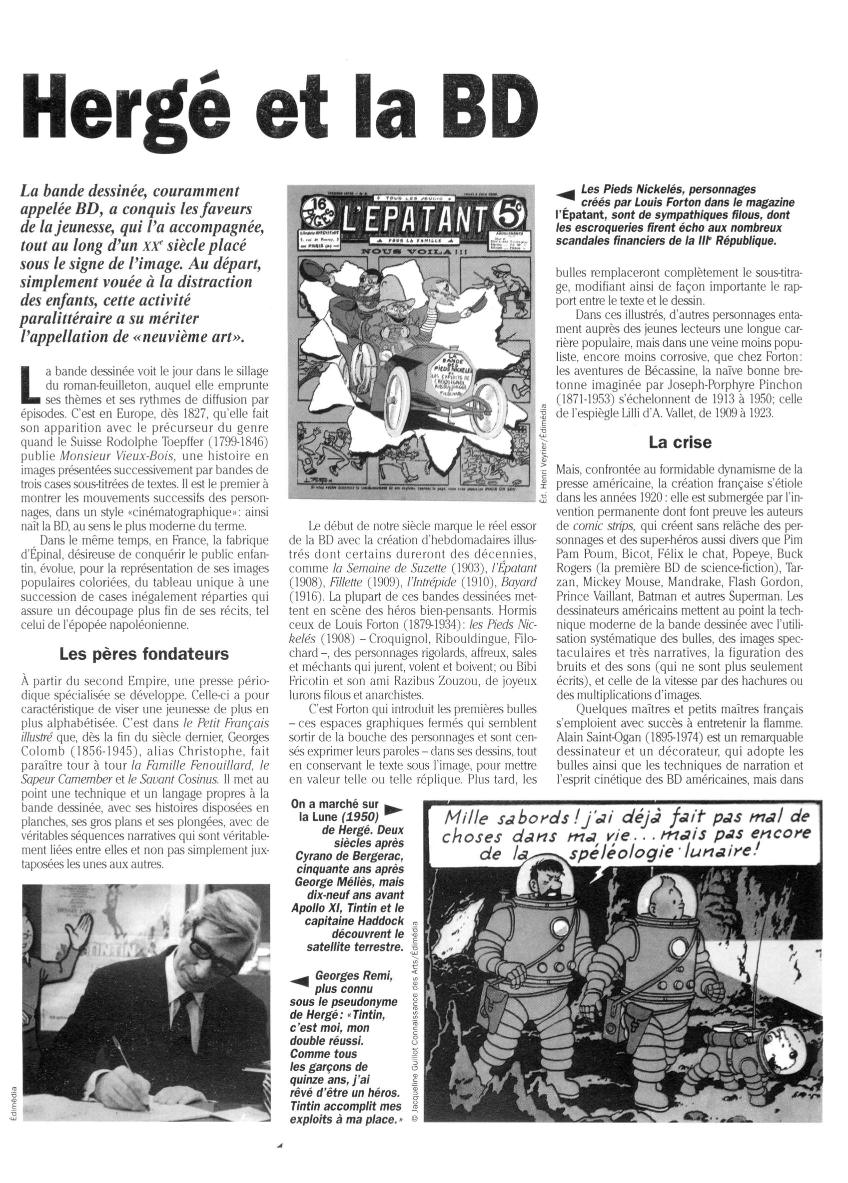 Prévisualisation du document Le monde de "Tintin et Milou"
