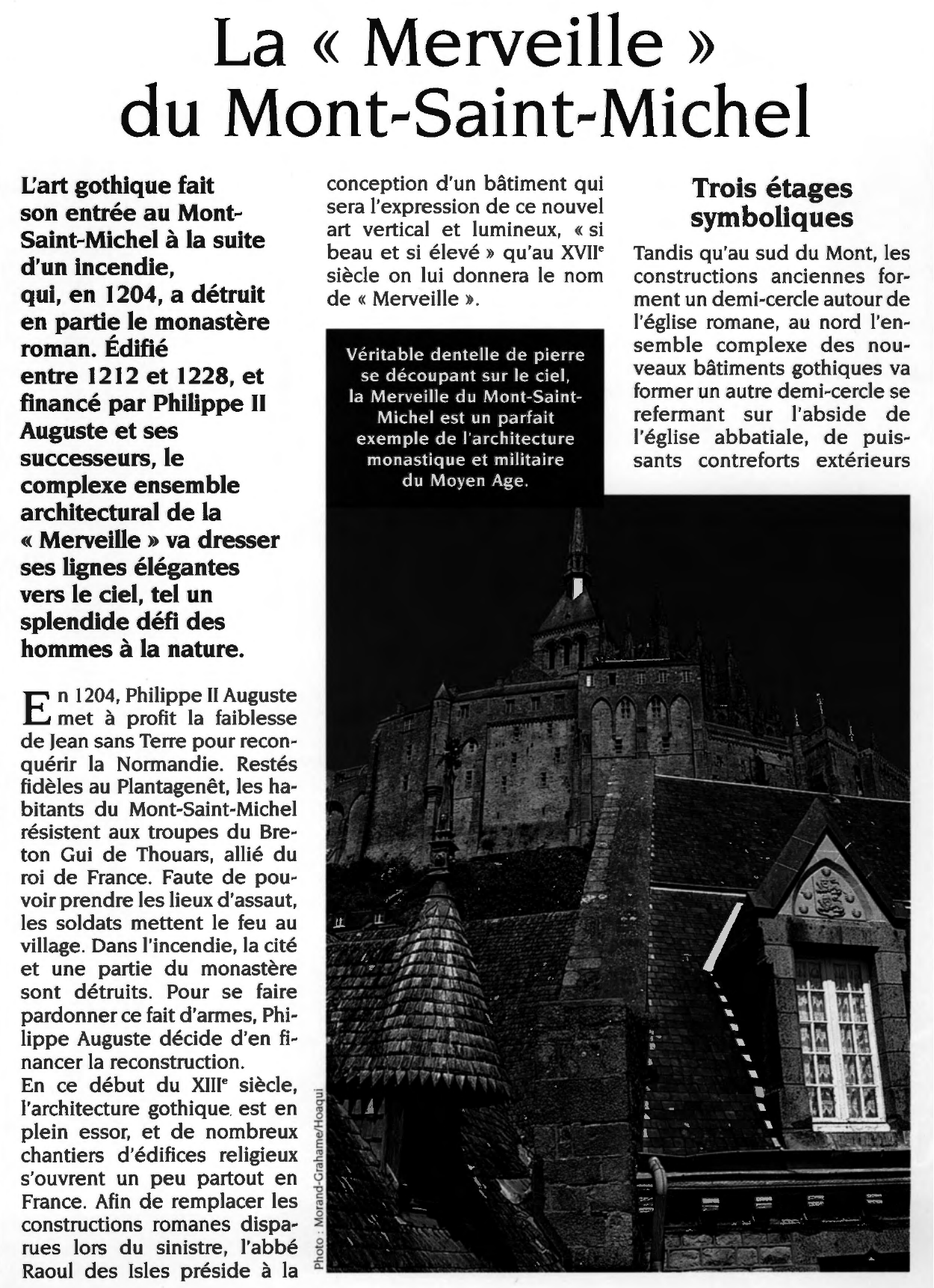 Prévisualisation du document Le Mont-Saint-Michel