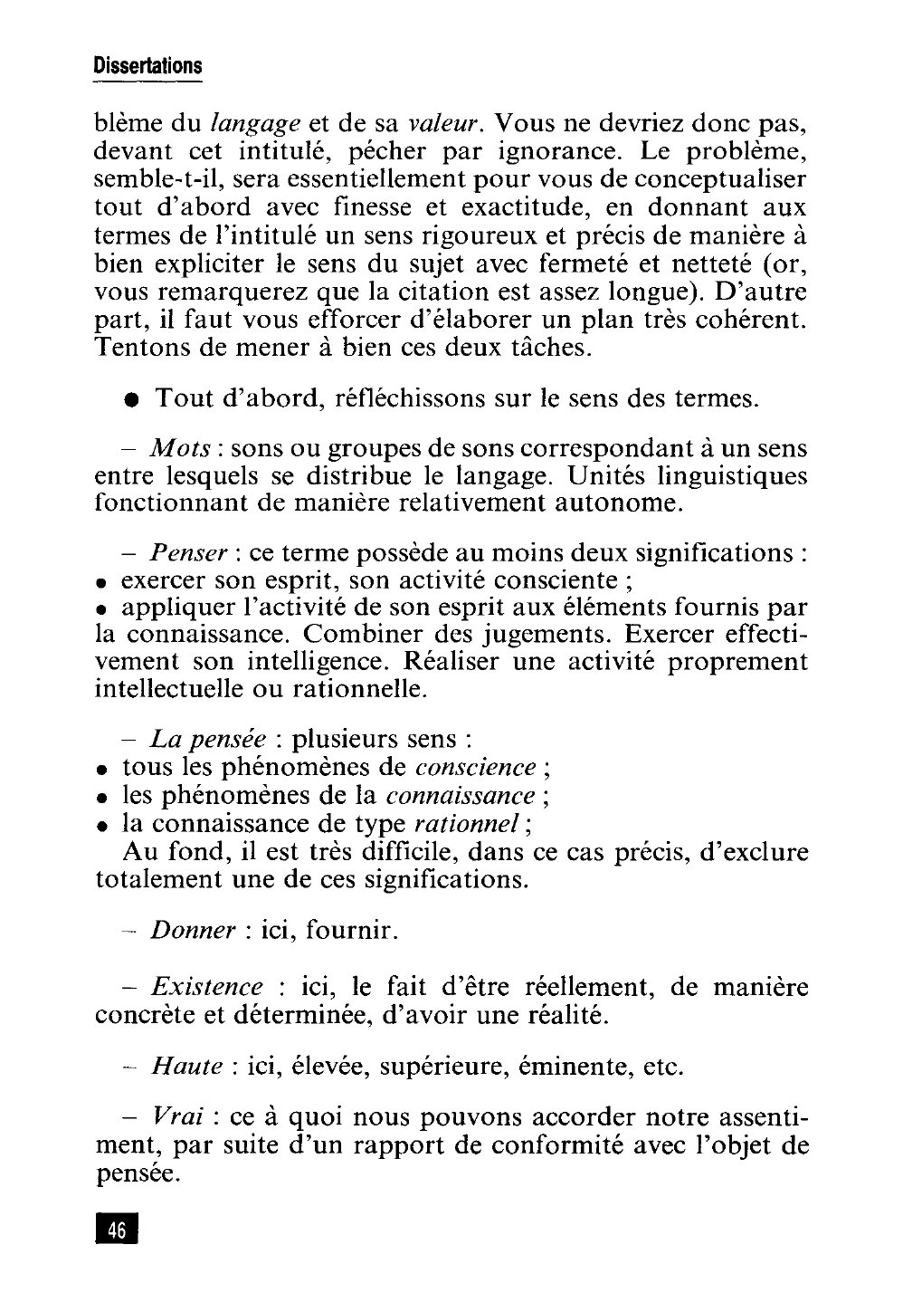 Prévisualisation du document Le mot et la pensée