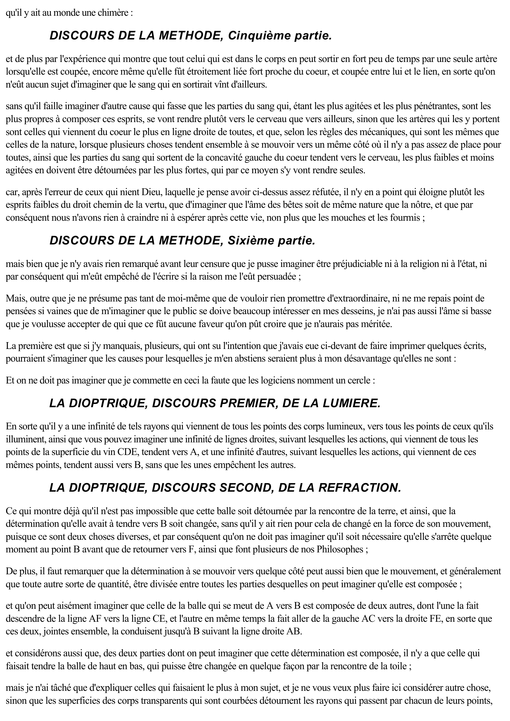 Prévisualisation du document Le mot "imaginer" chez René DESCARTES