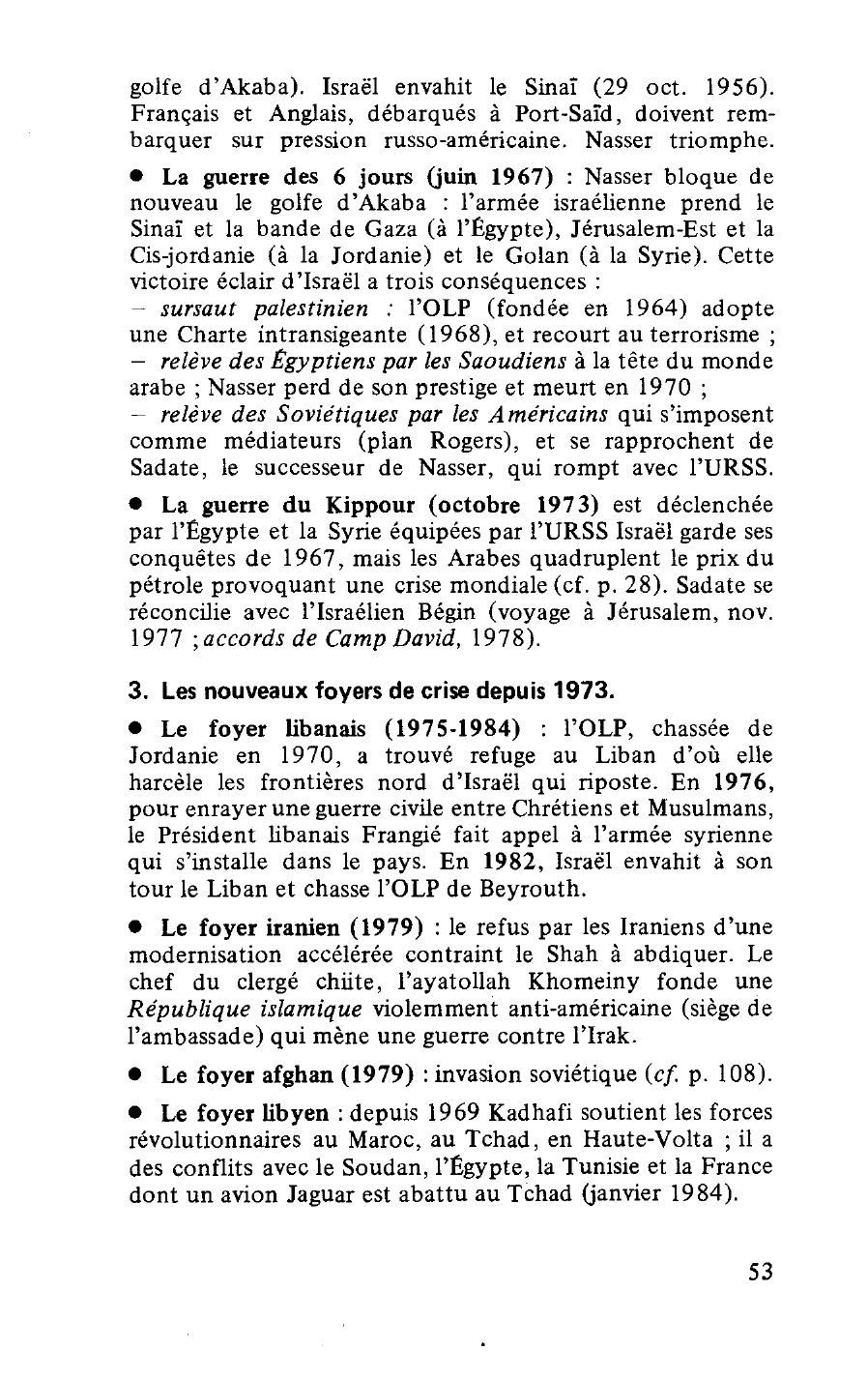 Prévisualisation du document LE MOYEN-ORIENT DEPUIS 1945
