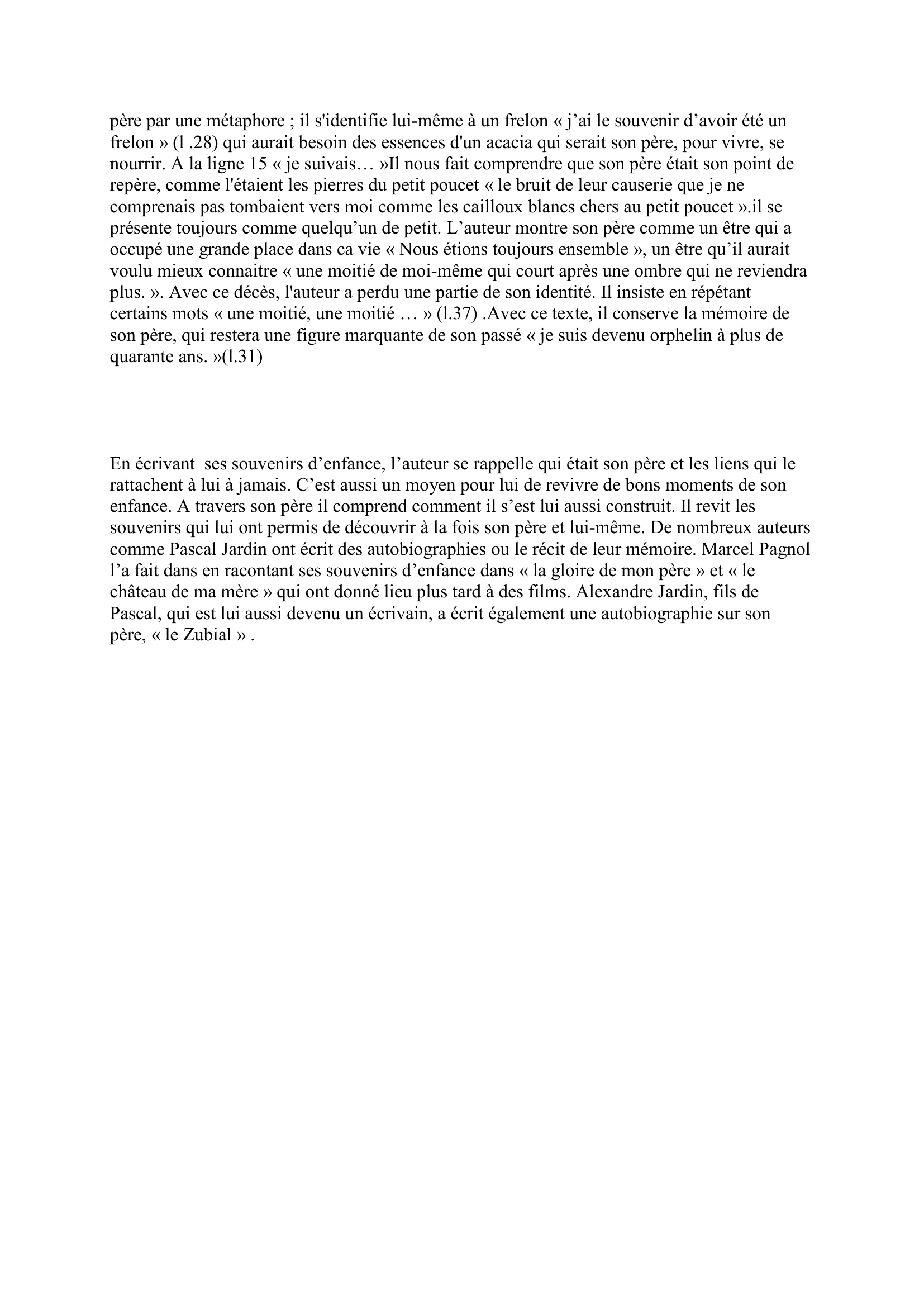 Prévisualisation du document Le nain jaune de Pascal JARDIN (commentaire)