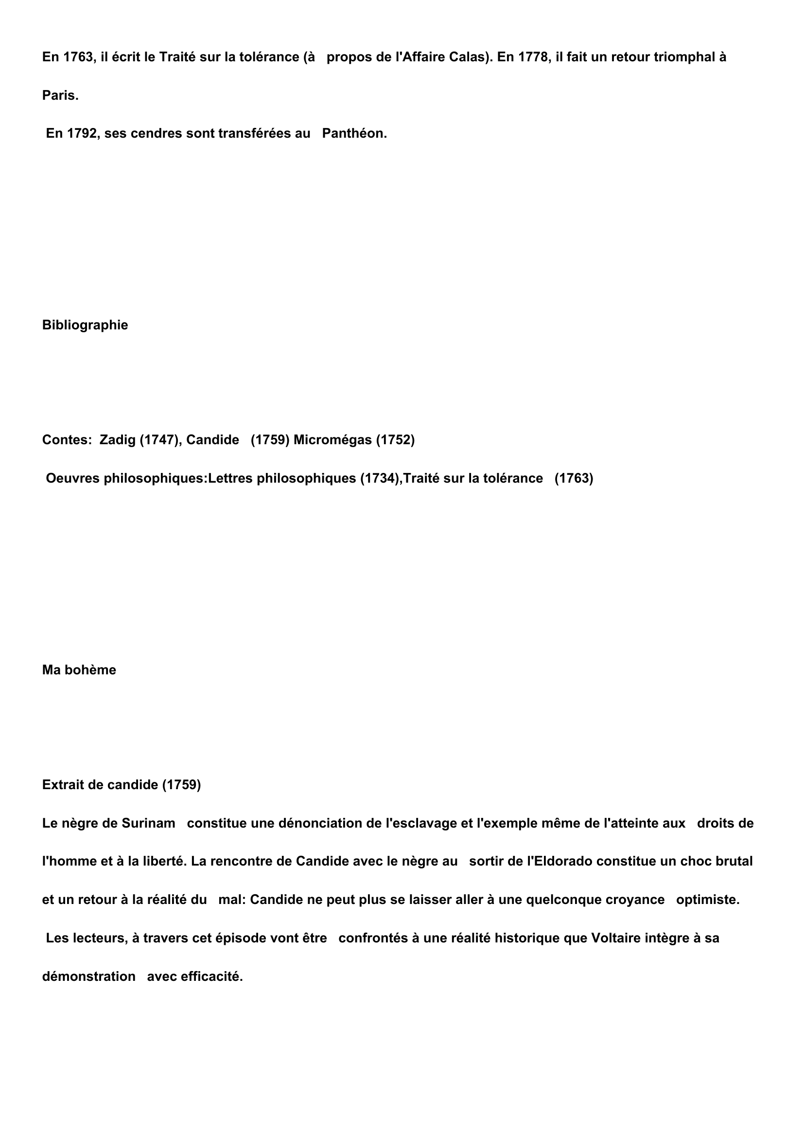 Prévisualisation du document Le Nègre de Surinam - Fiche BAC