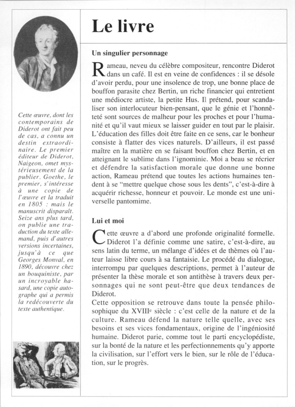 Prévisualisation du document Le Neveu de Rameau
