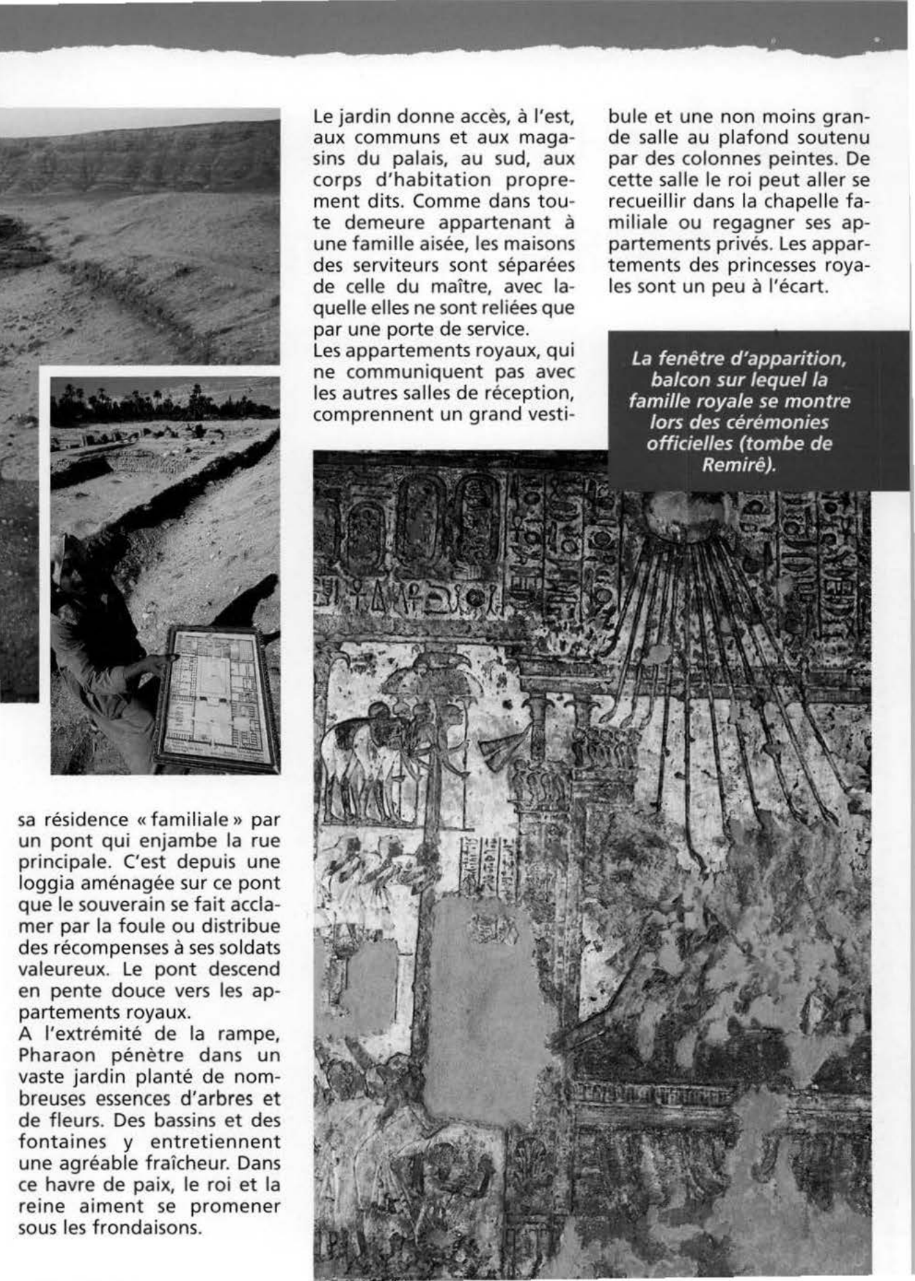 Prévisualisation du document Le palais et les domaines privés d' Amarna