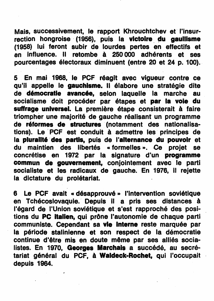 Prévisualisation du document Le PCF (Parti communiste français)